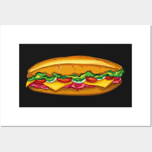 Sandwich Posters and Art